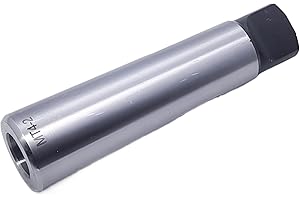 HIM1MY MT2 to MT4 Morse Taper Adapter Drill Sleeve Reducing Adapter for Lathe Milling Collets and Accessories Reducers and Posts