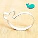 GXHUANG Baby Whale Cookie Cutter (Whale) - Food Grade Stainless Steel