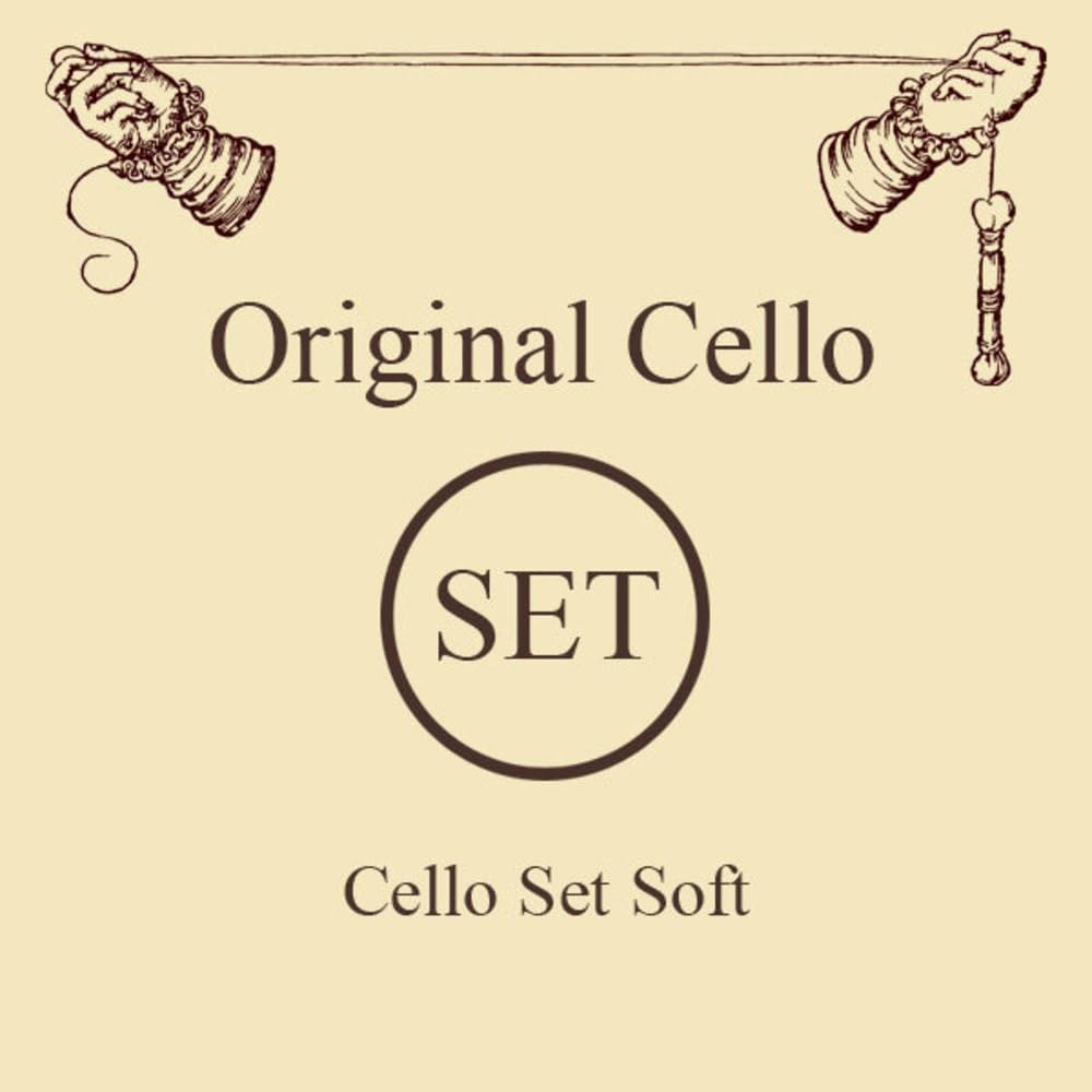 LARSEN STRINGS Cello Strings Original Set Soft