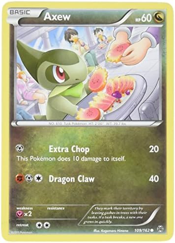 Pokemon Axew 109 162 Xy Breakthrough