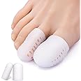 Niupiour Gel Toe Protectors, 14 Packs of Breathable Toe Covers, Big Toe Caps Guards for Men and Women, Toe Sleeves for Ingrown Toenails, Corns, Blister, Calluses, Toe Cushions for Foot Pain Relief