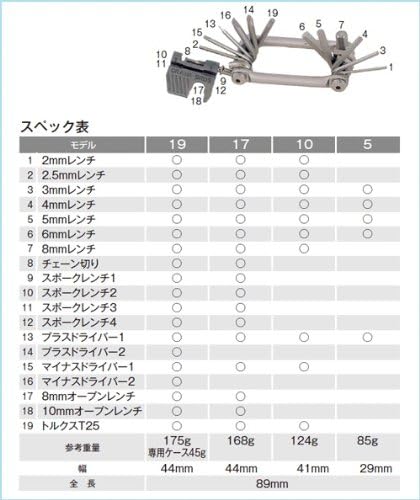 Crankbrothers Multi-10 Bicycle Multi-Tool, Nickel, Grey, Each - Image 3