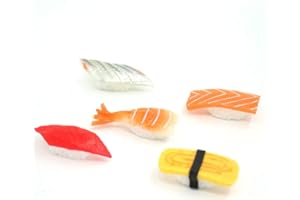 Nice purchase Artificial Sushi Fake Food Simulation Realistic Lifelike Nigiri Onigiri Dessert for Decoration Display Props Model Sashimi