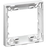Leviton Dual Gang Fiber Storage/Spacer Ring, 41290-DRW, White