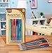 Pack of 24 Art Frenzy Premium Multi Color Shimmery Pencils - Bold Fine Point - Retractable and Refillable Mechanical Pencils - Assorted Colors - by Utopia Homes