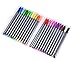 24 Color No Bleed Through Pens Markers Set 0.4 mm Fine Line Colored Sketch Writing Drawing Pen for Bullet Journal Planner Note Taking and Coloring Book