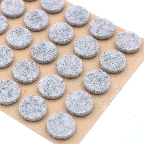 Furniture Felt Pads 3/8" (10mm) Diameter Round 3M Self Adhesive