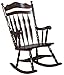 Coaster Home Furnishings Windsor Rocking Chair Medium Brown