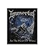 Immortal At The Heart of Winter Black Metal Music Band Woven Applique Patch