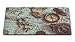 NUOCHUANG Antique Pirate Rare Items Collections Including with a Compass Ancient World Map Mouse Pads Design Non-Slip Rubber Computer Mouse Pad
