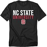 North Carolina State University Official State Shape Unisex Adult T Shirt