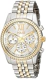 Folio Women's FMDFOL012 Analog Display Quartz Two Tone Watch