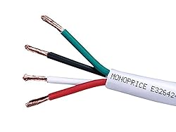 Monoprice 103844 250ft 12AWG CL2 Rated 2-Conductor