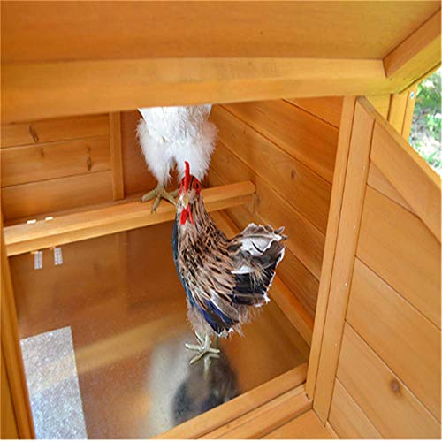 JHKGY Hühnerstall Hühnerstall Aus Holz, Hen House Geflügelarche Nach Hause, Kaninchen Hutch Käfig Henne Holz Haus Tier… – Bild 7