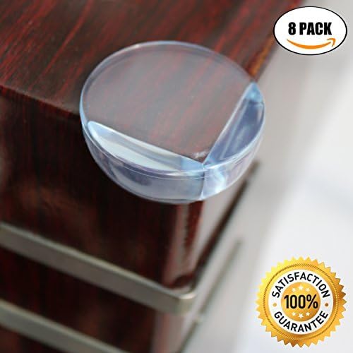 Netwe Baby Caring Corners 8-pack Premium Clear Corner Guards. Keep Children Safe, Protect From Injury Around the House