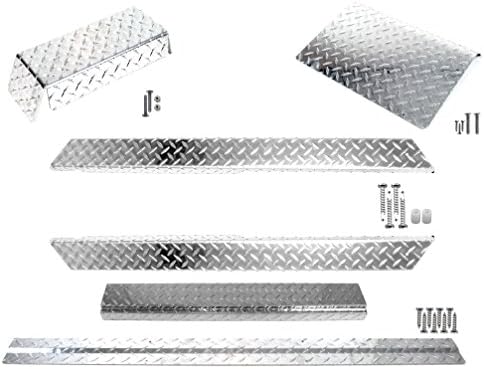 Club Car DS Golf Cart Diamond Plate Accessory Kit