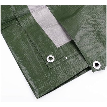 Abdeckplane 2x3m 90g/m² grün mit Ösen Gewebeplane Schutzplane Gartenplane