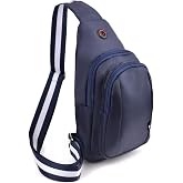 WESTEND Crossbody Nylon Sling Bag Backpack with Adjustable Strap