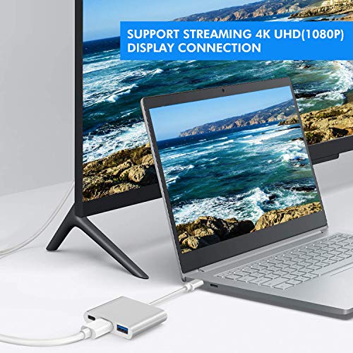 HDMI USB C Hub Adapter for Nintendo Switch, 4k Type C HDMI Dock Cable for Nintendo Switch,Compatible with MacBook air Pro ,Google Pixel,Samsung Galaxy S8 Plus - Thumbnail 6