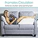 Xtra-Comfort Leg Elevation Pillow for Sleeping, Swelling, Post Surgery - Memory Foam Bed Wedge Pillow- Support Cushion for Pregnancy, Leg, Foot Rest