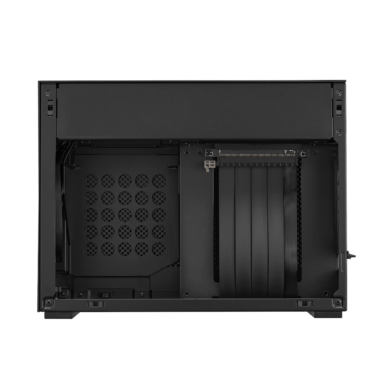 Lian Li A4-H2O Small Case - Mini ITX - Aluminum Exterior & SPCC Steel Interior - PCIe 4.0 - Easy AIO Installation - Supports SFX/SFX-L Power Supply (A4-H2O A4 SILVER)