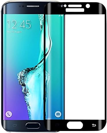 S7 Edge Screen Protector, Coolfunny Tempered Glass[Full Coverage],Ultra HD Screen&amp;9H Hardness Film For Samsung Galaxy S7 Edge (Not For S7) (black)