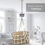 WAREMAID 2 Pack Hammock Chair Hanging Kit Stainless Steel 450kg view 4