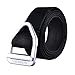 TACVASEN Men's Military Style Army Tactical Nylon Webbing Adjustable Buckle Belt