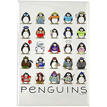 CafePress Lots of Penguins Rectangle Magnet Rectangle Magnet, 2