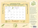 Old Farmer's Almanac 2020 18-Month Desk Pad Calendar Planner by 