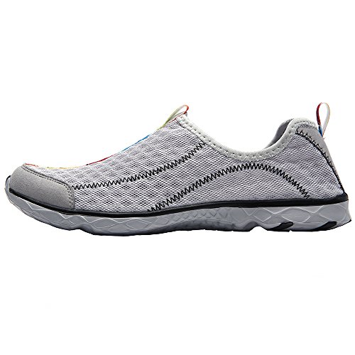 ALEADER Men's Mesh Slip On Water Shoes Gray 11 D(M) US Pricepulse
