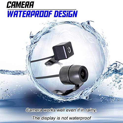 1080P HD Motorcycle Driving Recorder Camera,3 Inch Waterproof Motorcycle Dash Camera Security Action Camera Dual-Track Lens Motor Monitor Double Mirror - Thumbnail 4