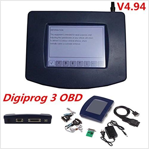 Nirnanada 1pcs Main Unit Digiprog 3 V4.94 W/OBD2 ST01 ST04 Cable Odometer Correction Tool