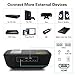 CROSSMIND Smart WiFi Projector, Portable Native 1080P Full HD LED Video Projector, 5500 Lumen Movie Projector with Wireless Castingthumb 4