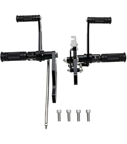 Amazon.com: Motorcycle Forward Controls Footpegs Levers Linkages