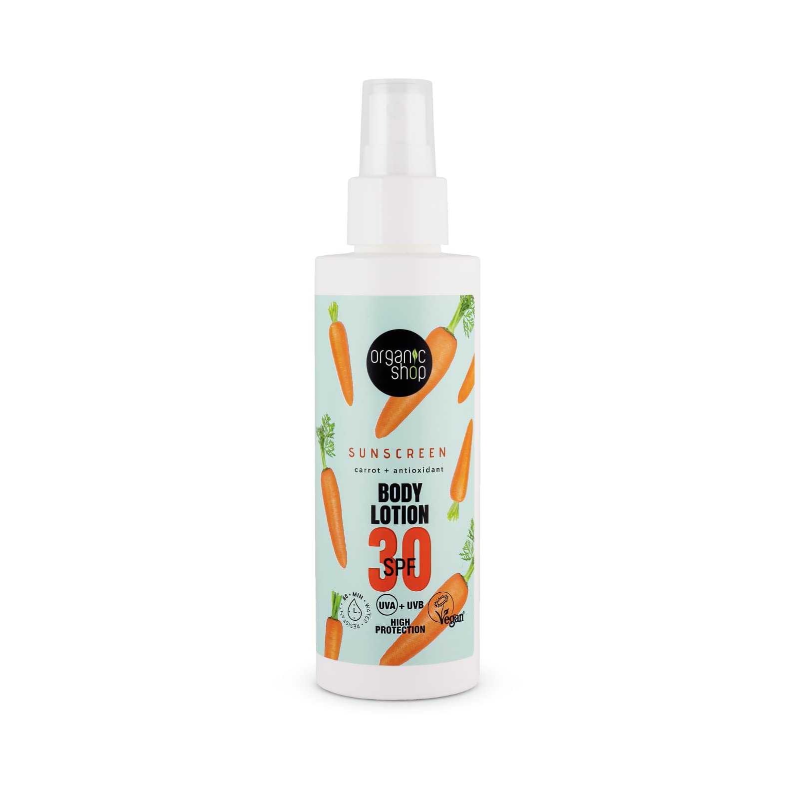 Organic Shop Suncare Body Lotion 30 SPF, 150 ml