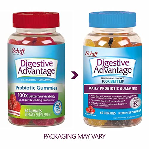 Digestive Advantage Probiotic Gummies For Digestive Health, Daily