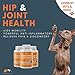 Buddy & Lola Turmeric Curcumin for Dogs - Anti Inflammatory Improves Joint Mobility for Strong Hip and Joint Fitness - 120 Chewable Venison Flavor Turmeric for Dogs