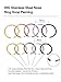 Mudder Nose Ring Hoop Cartilage Hoop Body Jewelry Piercing for Ear Cartilage Lip Nose, 20 Gauge, 10 Piece