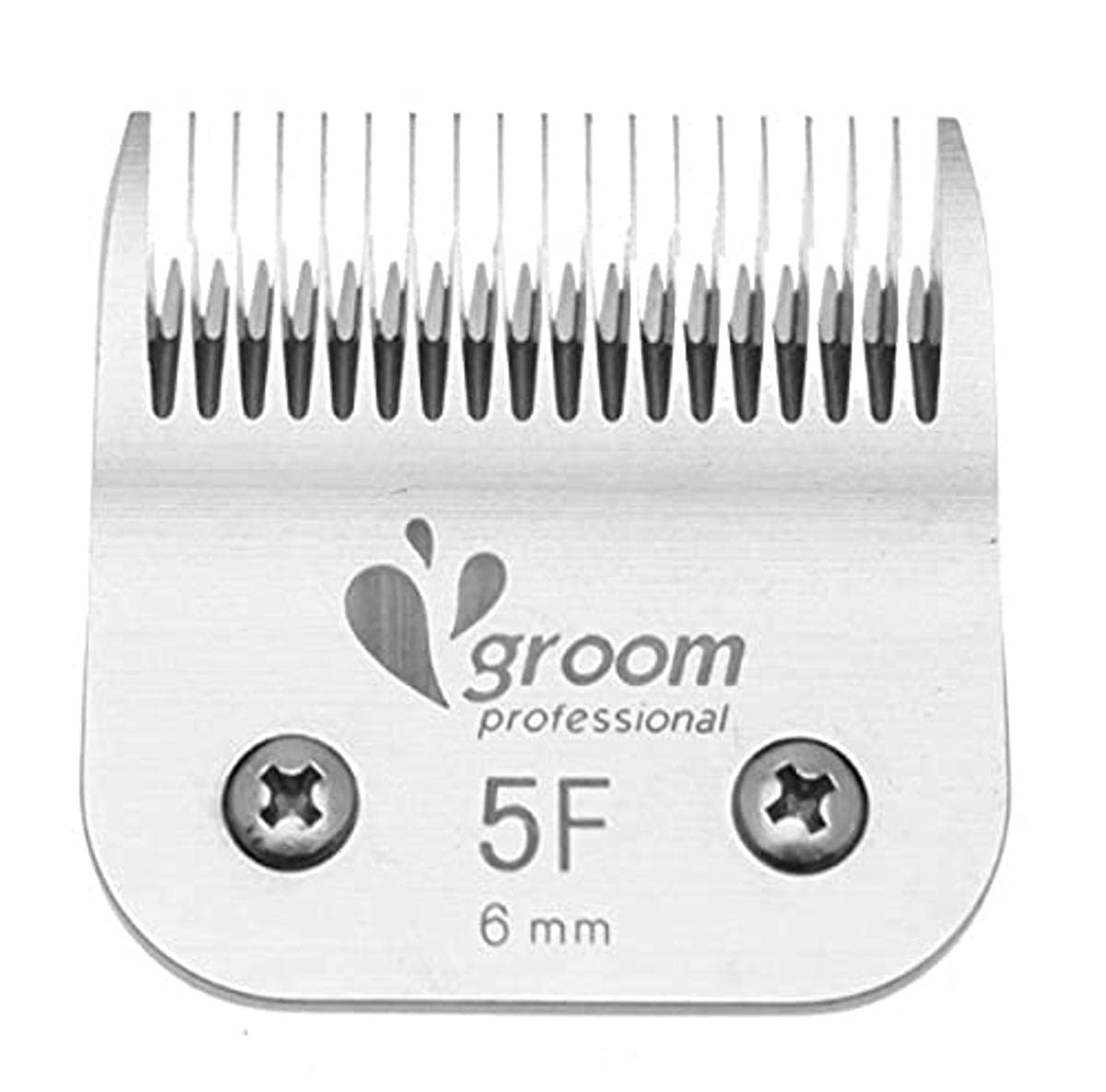 GROOM PROFESSIONAL Pro X Clipper Blade for Dog Grooming - Detachable Clipper Blade - Hardened Steel - Excellent Resistance to Wear & Excellent Cutting Performance - Replacement Blade - 5F