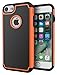 iPhone 8 Case iPhone 7 Case, Cimo [Shockproof] Heavy Duty Shock Absorbing Protection Cover for Apple iPhone 8 and Apple iPhone 7 - Orange