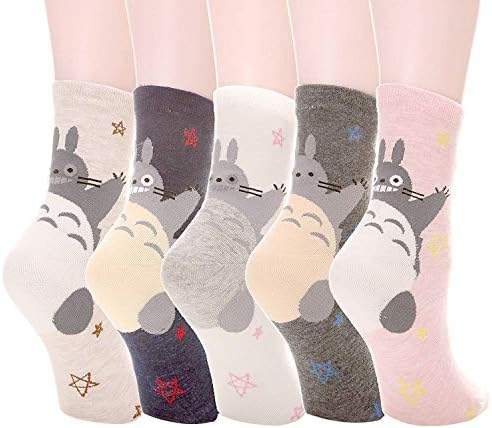 Womens Socks Gift - Animal Cat Dog Art Animation Character | Christmas Gifts for Socks Women
