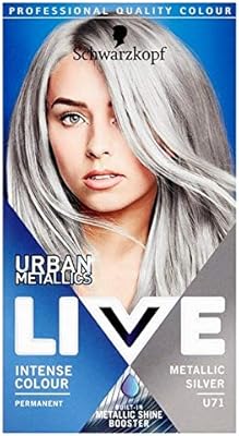 Schwarzkopf Live Colour Urban Metallics U71 Metallic Silver Hair