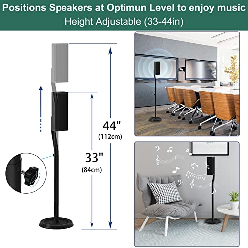 Speaker Stand for Bose OmniJewel Lifestyle 650, Surround Speaker 700