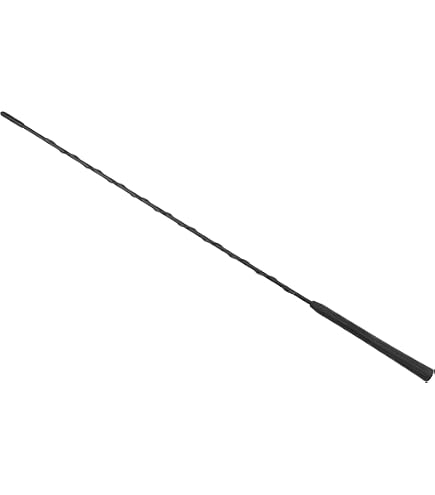 31 Inch Black AM/FM Power Antenna Mast For GMC Sierra (2006-2025) - Easy No-Tool Install!