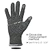 GLOUE Women's Touch Screen Gloves Texting Lined Cashmere Thick Gloves Warm Whether Winter Gloves Driving riding outdoor and indoor fashionable gloves (Grey)