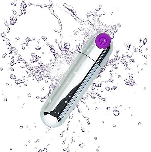Finger Massage Wand Mini Bullet Massage Stick with 10 Magical Modes USB Charging Waterproof Mute for Body Back Exercise Massage Trave