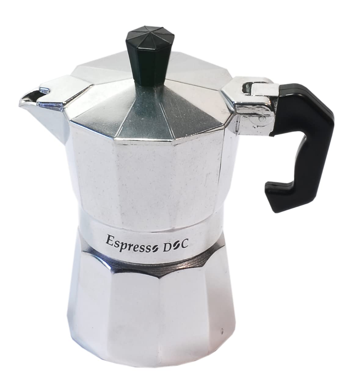 CUCUBA Espresso Coffee Maker DOC 1 Cup Aluminium Gift Idea