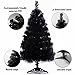 StillCool 2ft / 60cm Artificial Christmas Tree Christmas Party Home Decoration (Black)