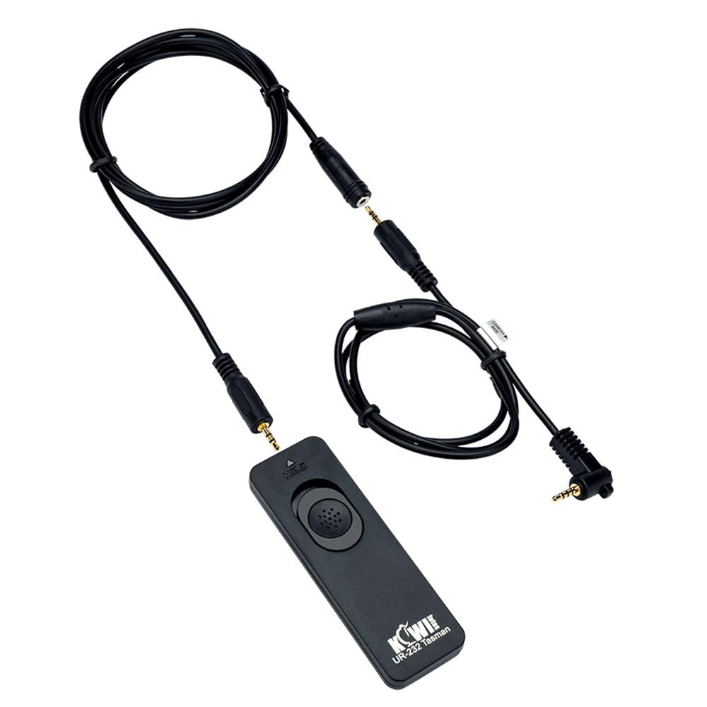 UR232D Shutter Release Remote Control Cable for Panasonic Lumix DMC DC-S5 S1 S1R S1H FZ2000 FZ1000 FZ300 GX8 GX7 FZ200 FZ150 FZ100 FZ50 G3 G5 G10 GF1 GH4 GH5 L1 L10 LC1 DMW-RS1 RSL1 Switch Replace